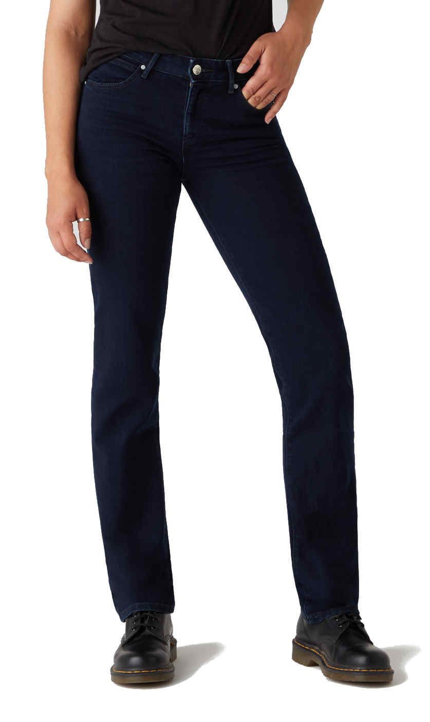 Wrangler Damen STRAIGHT BLUE BLACK W28TQC51L - Damen Herren Marken Jeans online kaufen