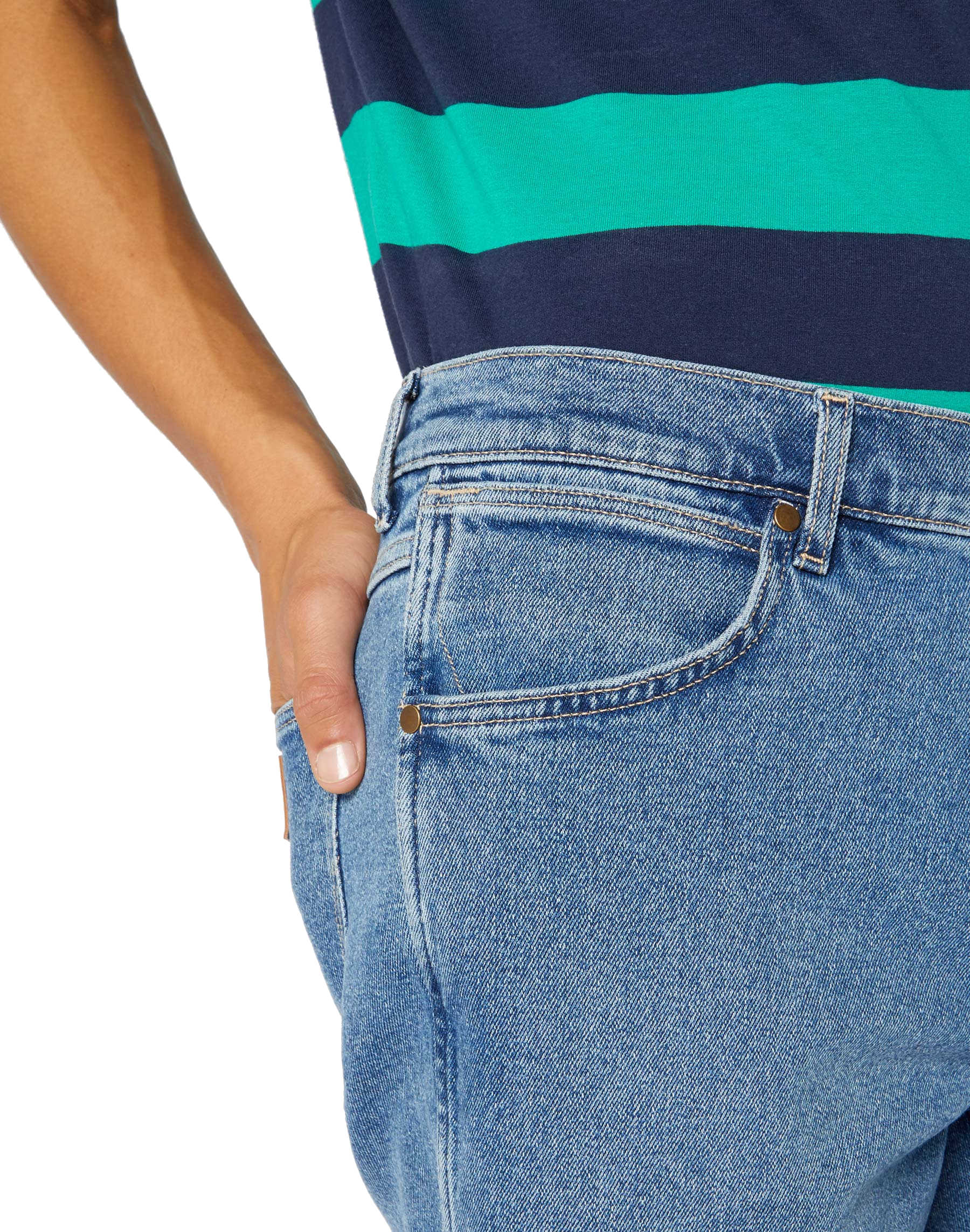 Wrangler 5 pocket JEANS Damen BLUE und SHORT online - Jeans STONES kaufen Marken - Herren